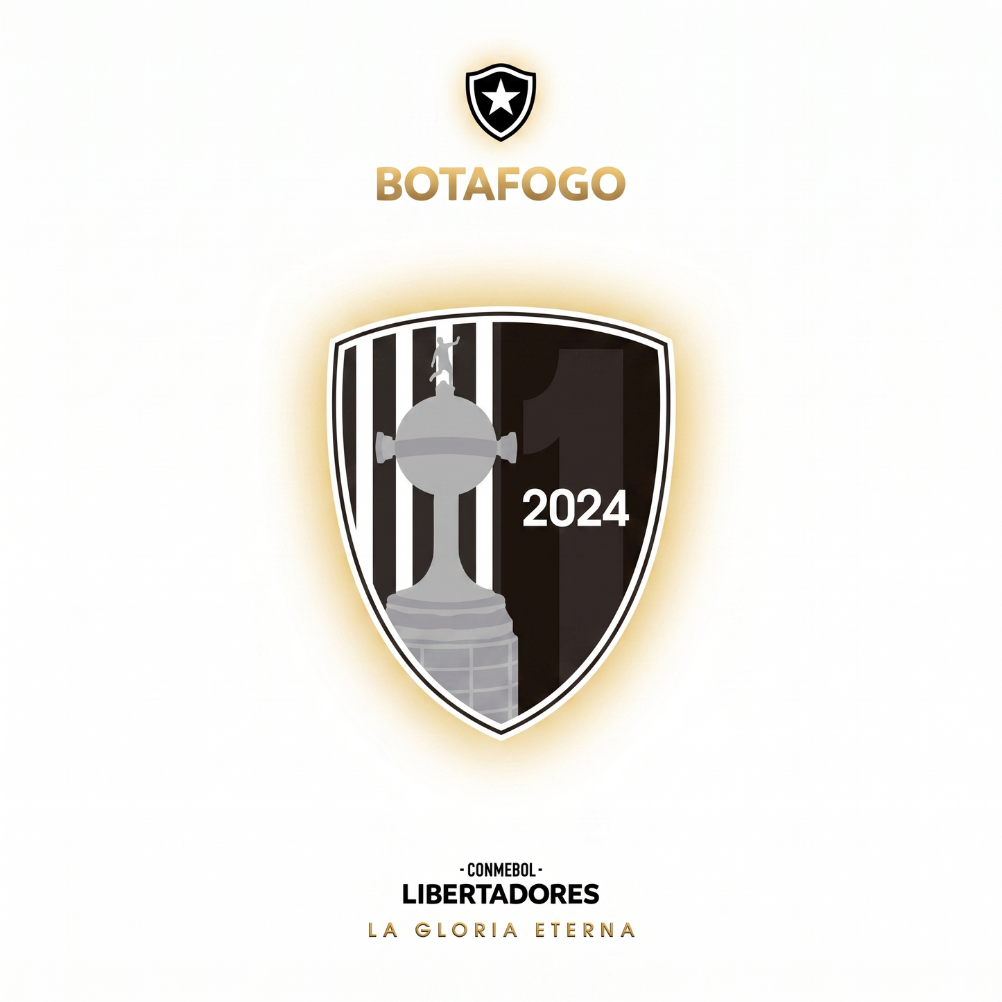 Patch 1 taça Libertadores Botafogo