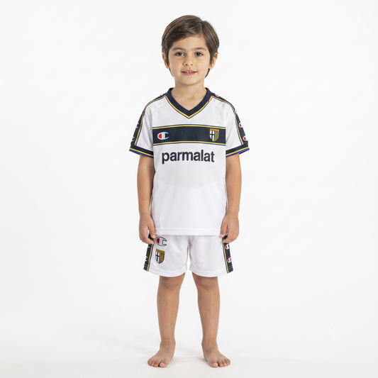 Kit Infantil Parma Home 02/03 Retrô Champion  - Branco