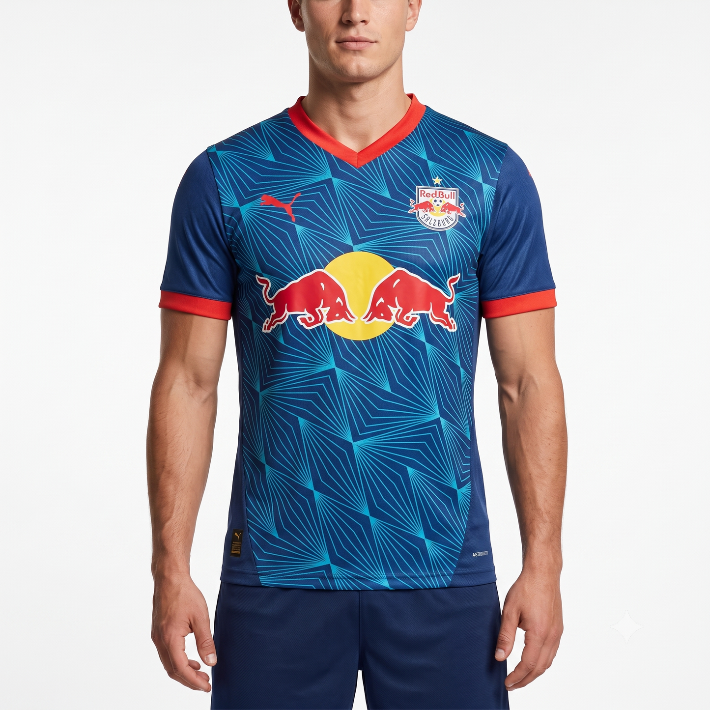 RB Bragantino Away 25/26 Jogador Puma Masculino -  Azul