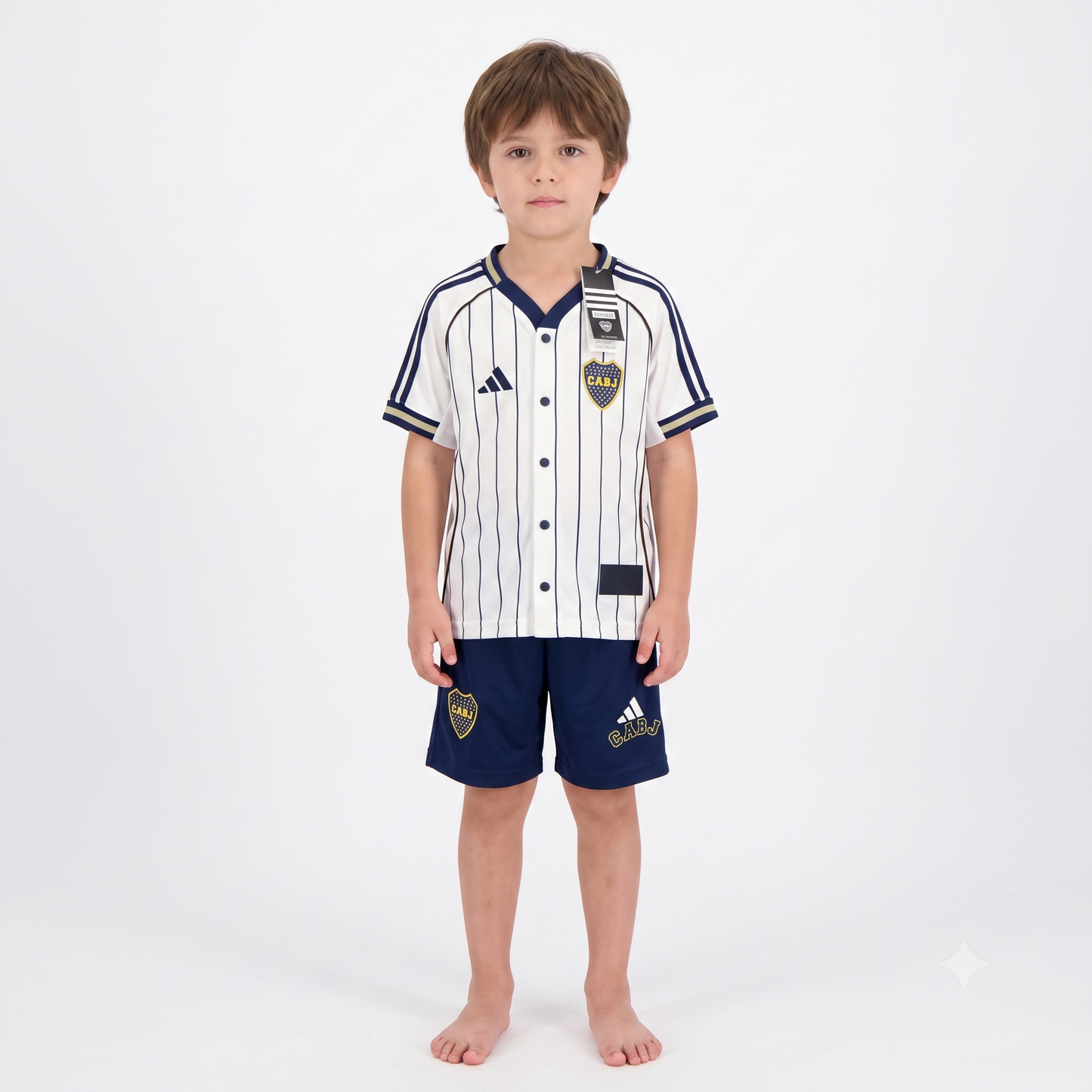 Kit Infantil Boca JRS Edição Especial 25/26 - Branca