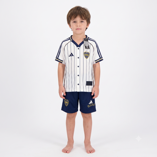 Kit Infantil Boca JRS Edição Especial 25/26 - Branca
