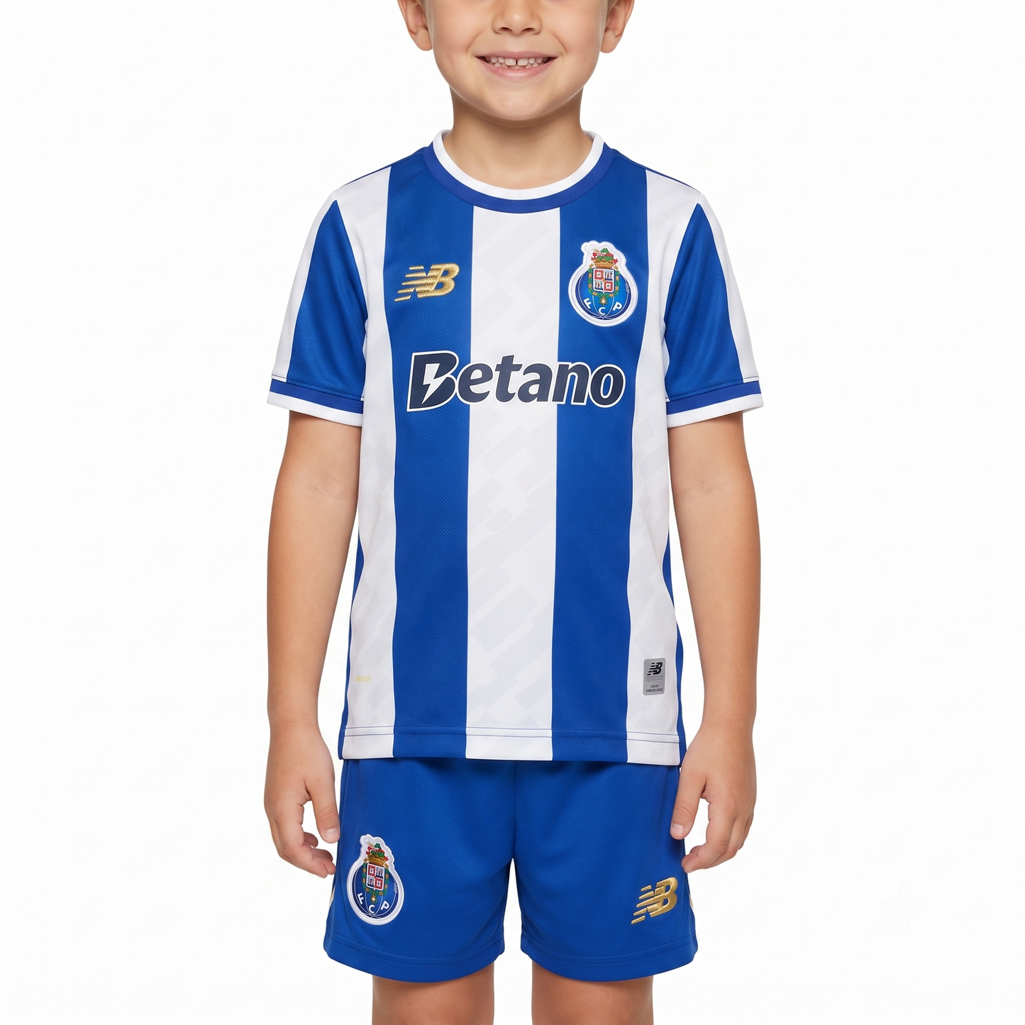 Kit Infantil Porto Home 25/26  - Azul e Branco