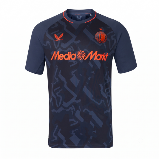 Feyenoord Third 26/27 Torcedor Castore - Azul Escuro