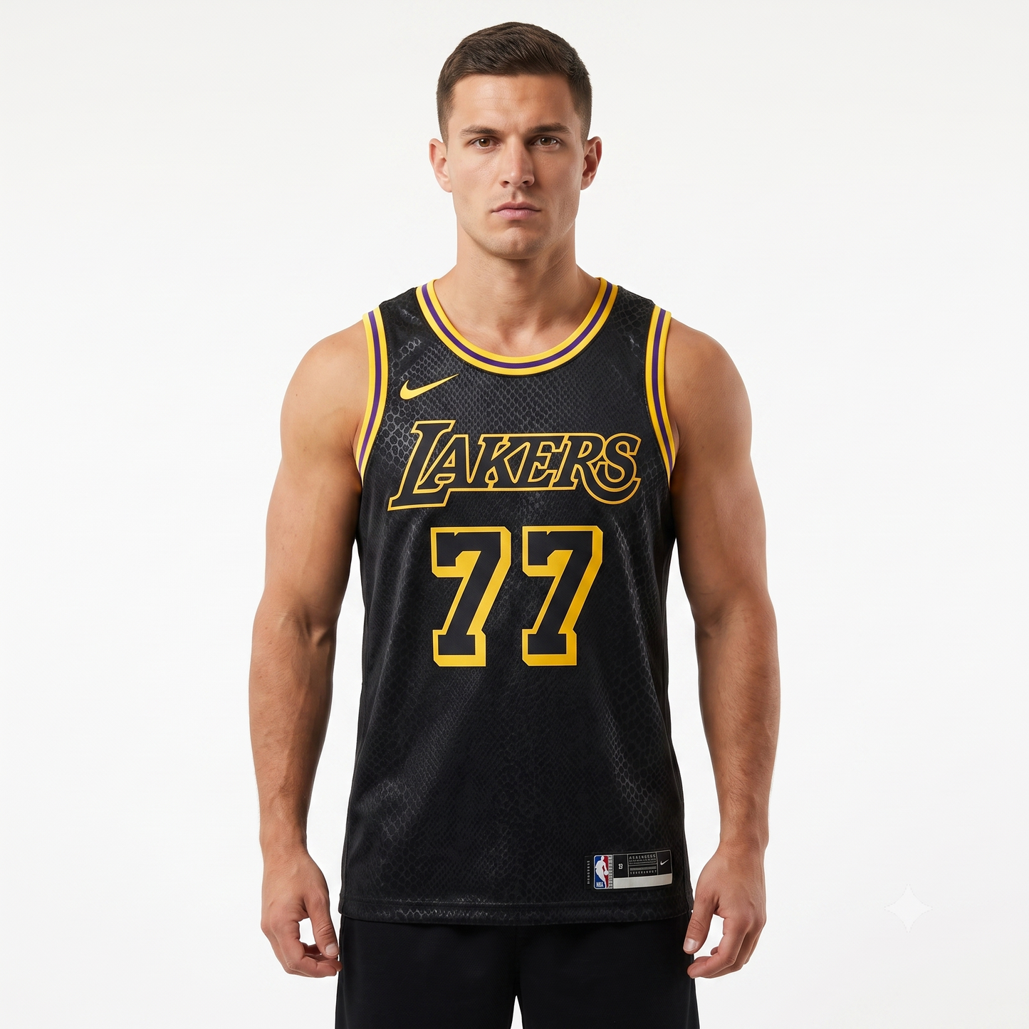 Regata LA Lakers Masculina - Preta e Dourada
