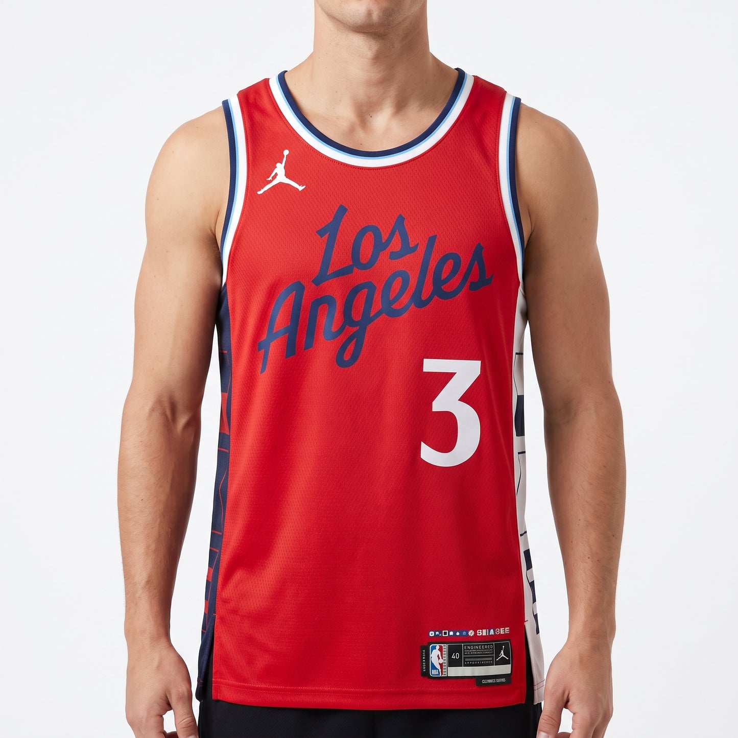 Regata Los Angeles Clippers Masculina - Vermelho