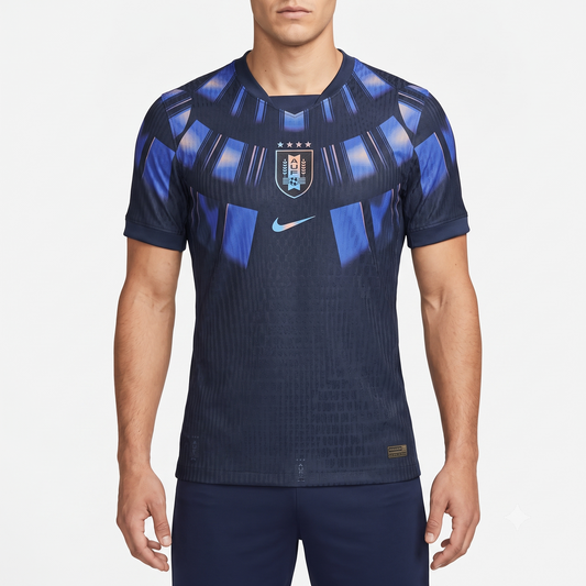 Uruguai Away 26/27 Masculino Jogador Nike - Azul Escuro