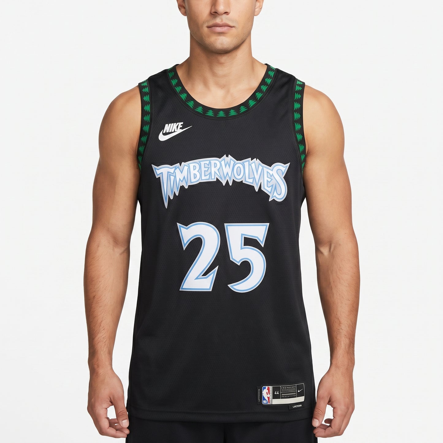 Regata Minnesota Timberwolves Masculina - Preto