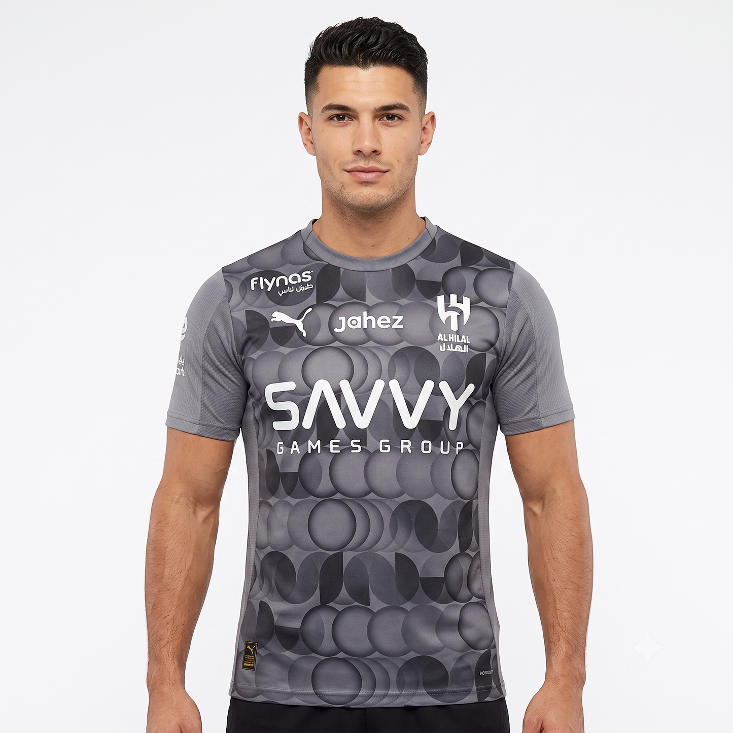 Al Hilal Third 25/26 Jogador Puma - Cinza