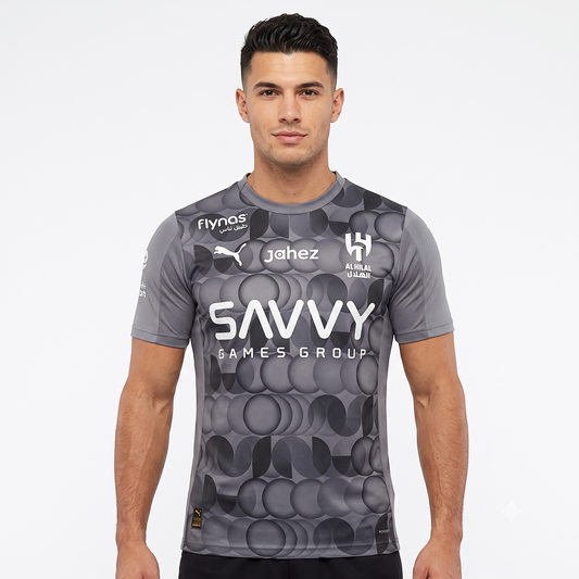 Al Hilal Third 25/26 Jogador Puma - Cinza