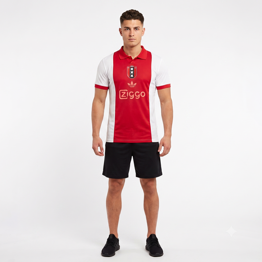 Ajax 125 Anos 25/26 Jogador Adidas - Vermelho e Branco
