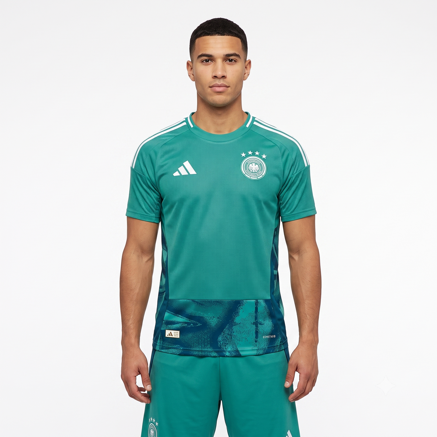 Alemanha Goleiro 26/27 Jogador Masculino Adidas - Verde