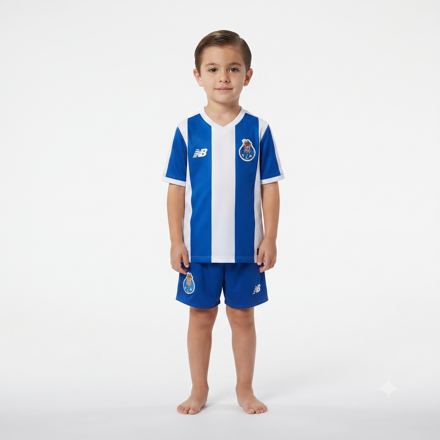 Kit Infantil Porto Home 26/27  - Azul e Branca