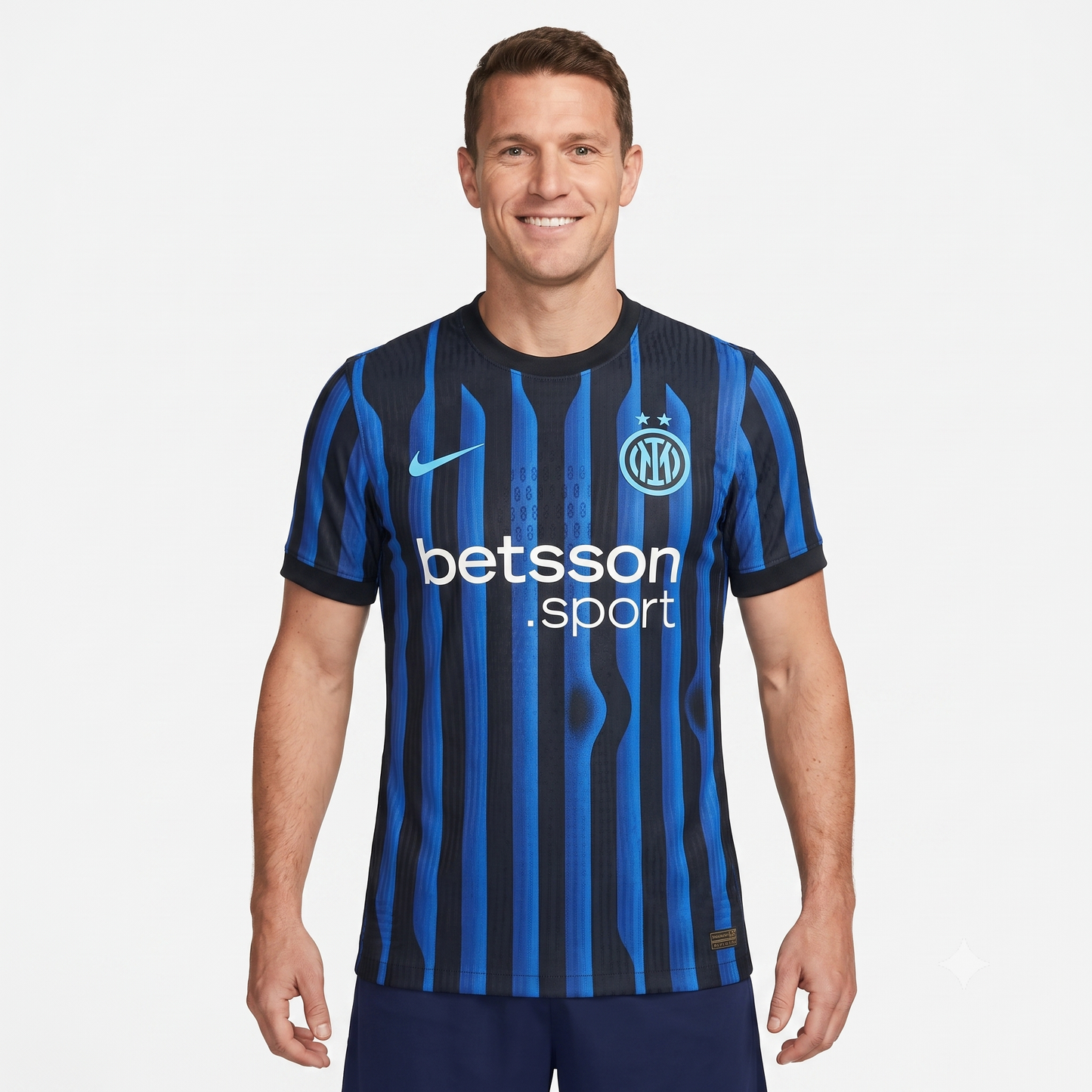 Inter de Milão Home 25/26 Jogador Nike - Azul e Preto