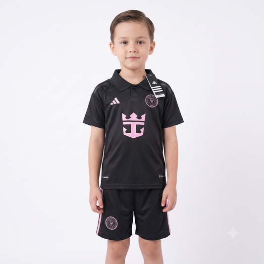 Kit Infantil Inter Miami Away 26/27 - Preto