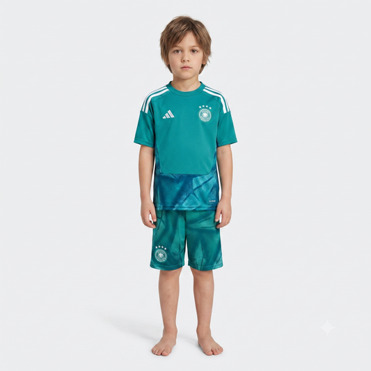 Kit Infantil Alemanha Goleiro 26/27 - Verde