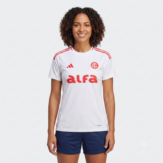 Internacional Away 25/26 Torcedor Com Patrocínios Adidas Feminina