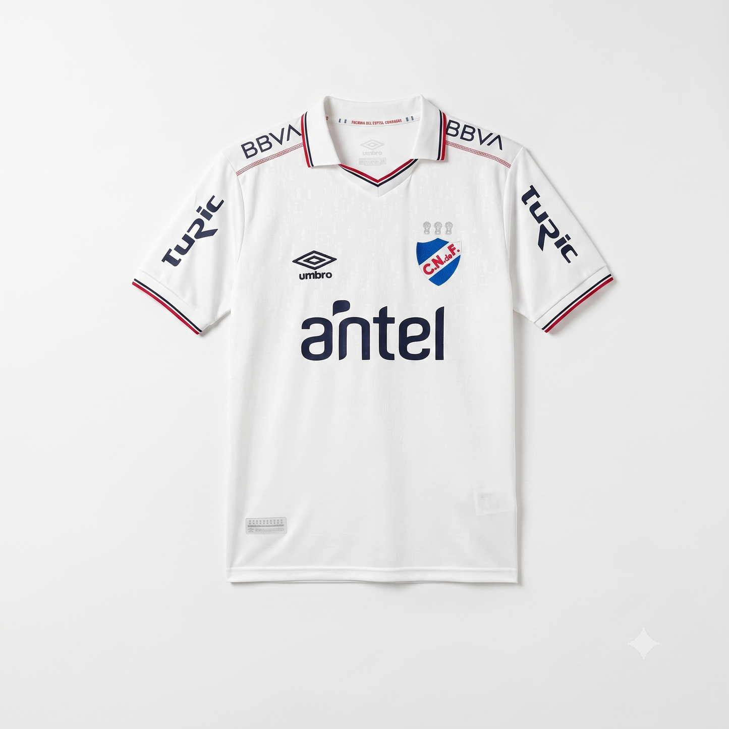 Nacional do Uruguai Home 26/27 Torcedor Umbro - Branca