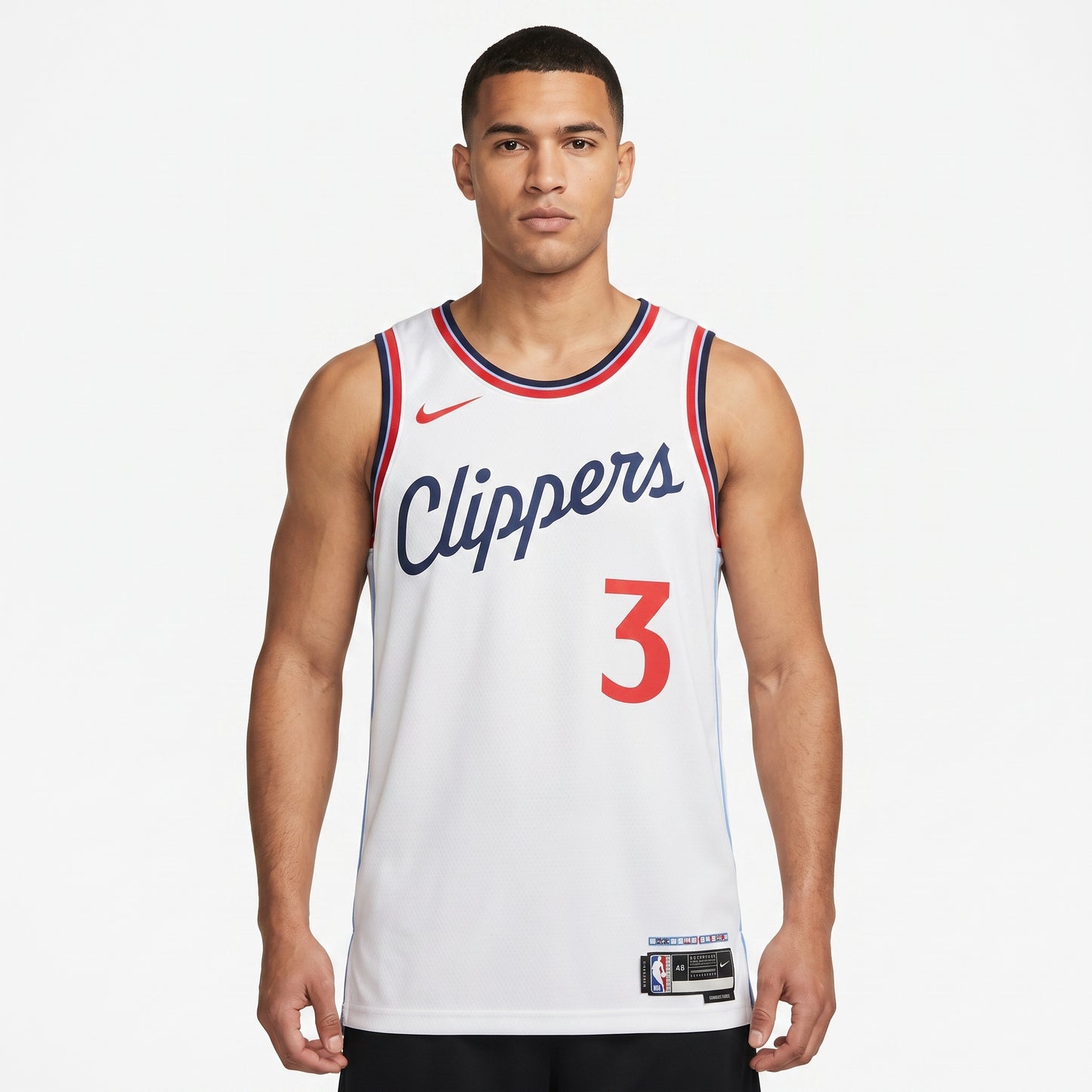 Regata Los Angeles Clippers Masculina - Branca