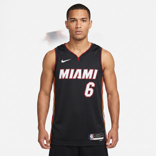 Regata Miami Heat Masculina - Preto