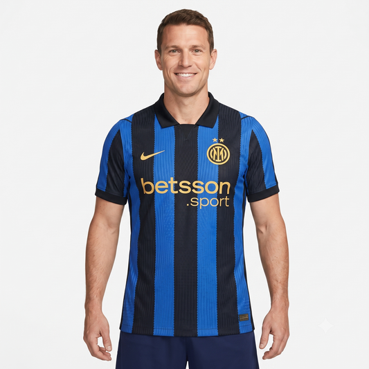Inter de Milão Home 26/27 Jogador Nike - Azul e Preto