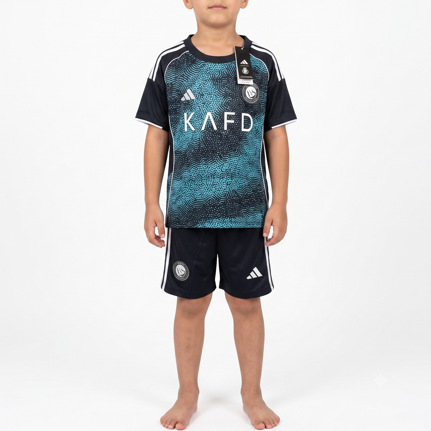 Kit Infantil Al Nassr Away 25/26  - Azul Marinho