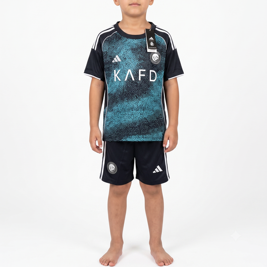 Kit Infantil Al Nassr Away 25/26  - Azul Marinho