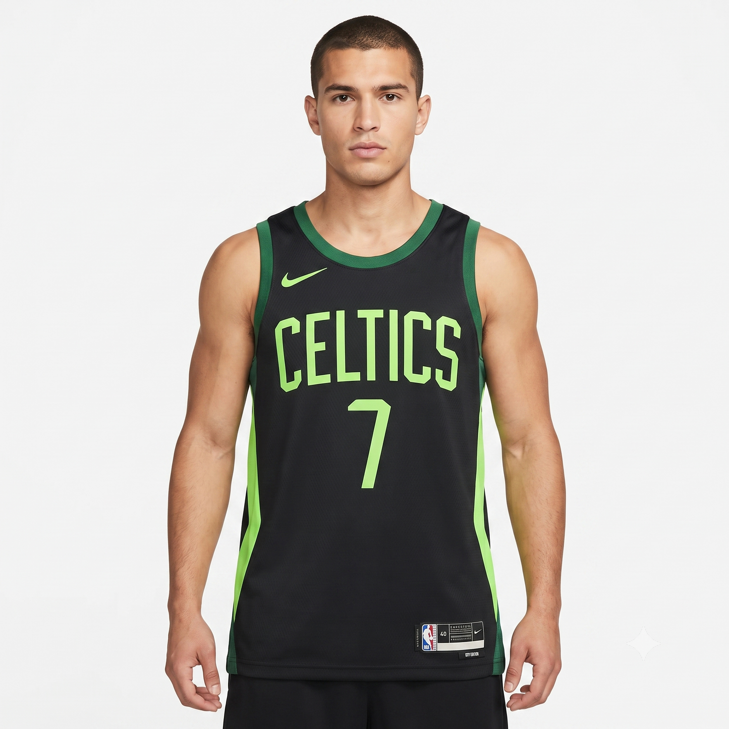 Regata Boston Celtics Masculina - Preto e Verde