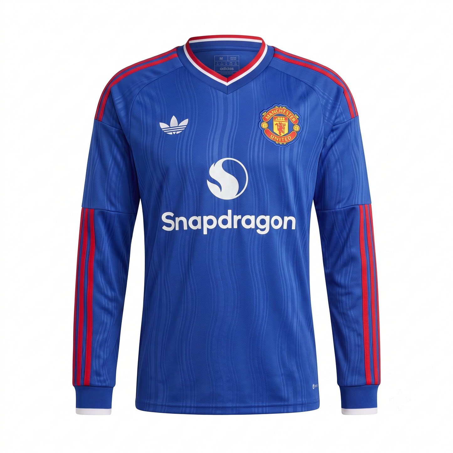 Manchester United Away 26/27 Manga Longa Torcedor Adidas - Azul
