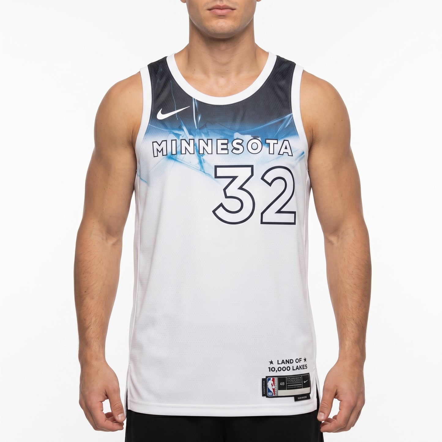 Regata Minnesota Timberwolves Masculina - Branca