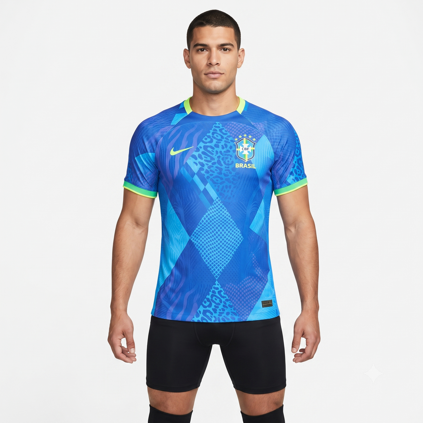 Brasil Away 25/26 Jogador Nike - Azul