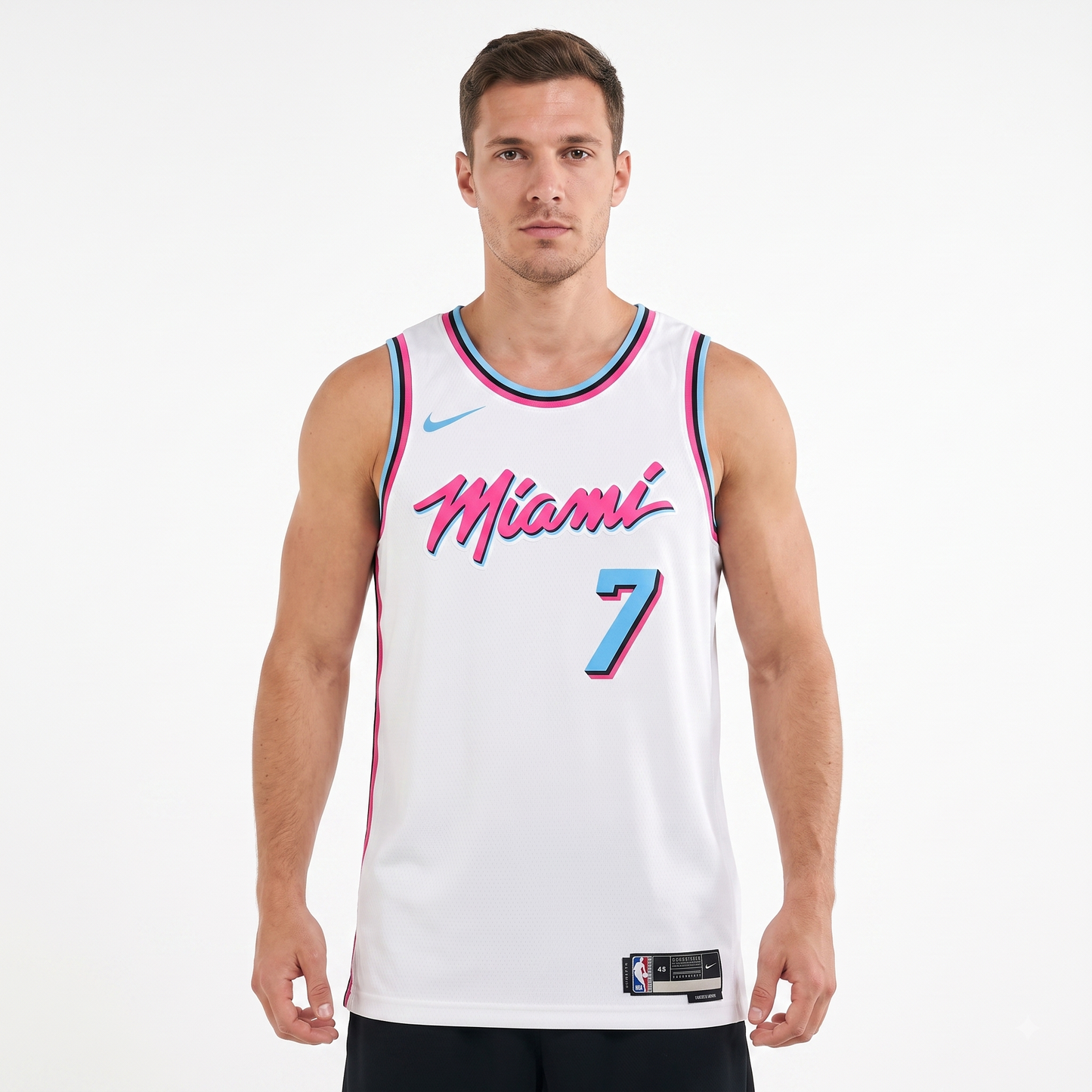 Regata Miami Heat Masculina - Branca