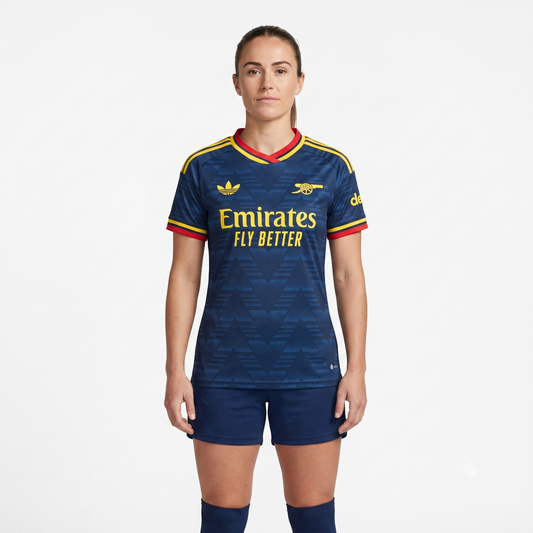 Arsenal Away 26/27 Feminina Adidas - Azul