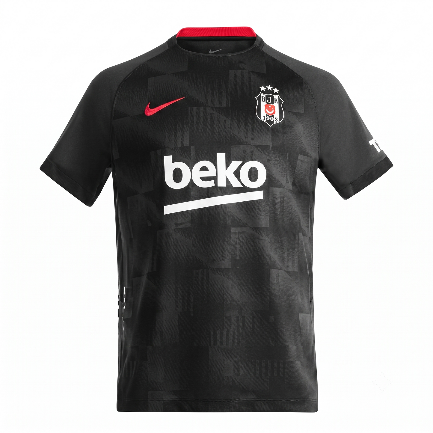 Beşiktaş Third 26/27 Torcedor Nike Masculina - Preto