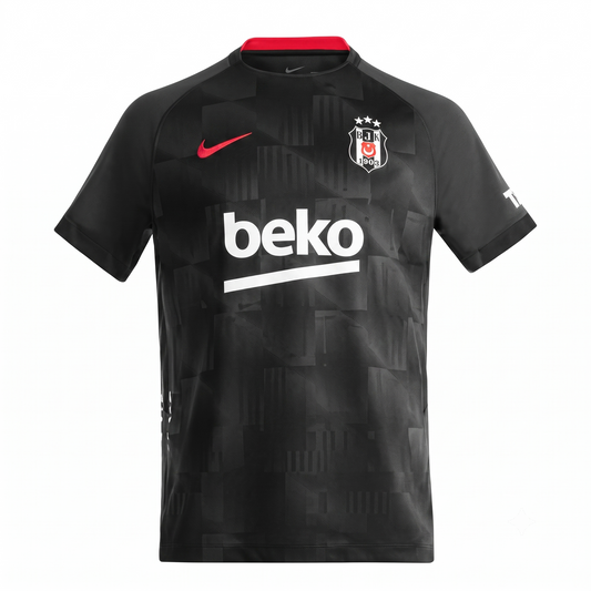 Beşiktaş Third 26/27 Torcedor Nike Masculina - Preto
