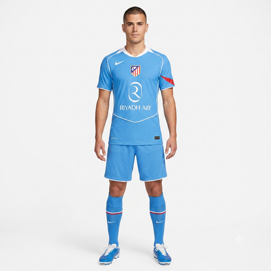 Atletico de Madrid Third 25/26 Jogador Nike - Azul