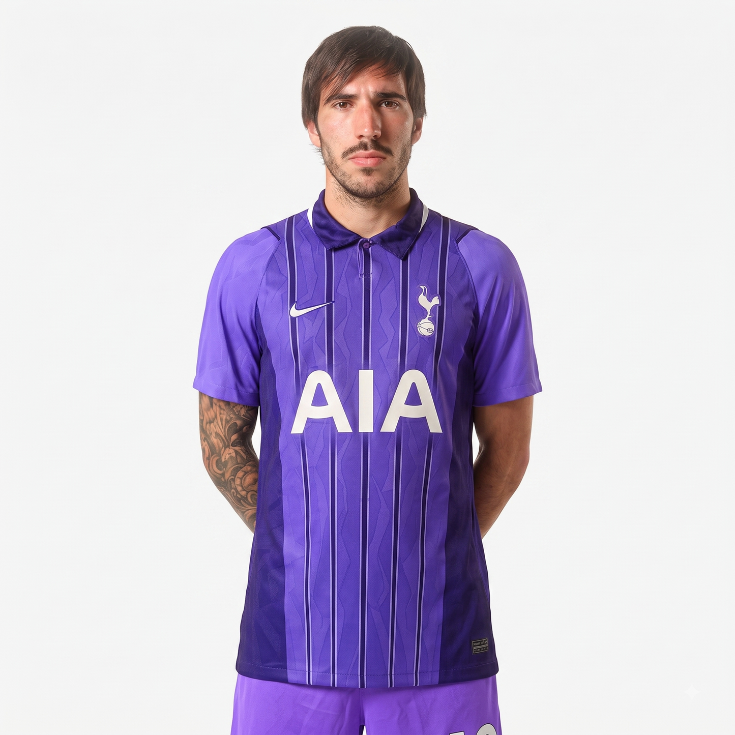 Tottenham Third 26/27 Jogador Nike - Roxa