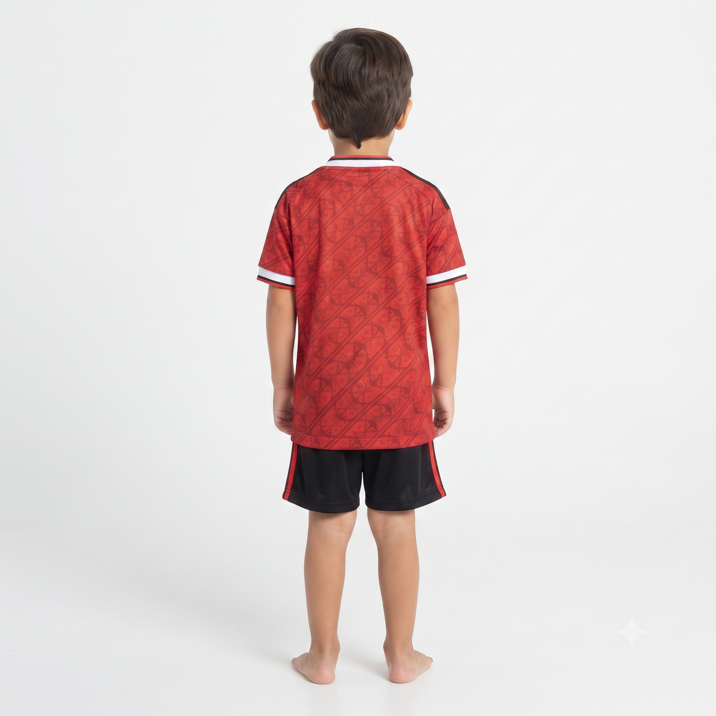 Kit Infantil Flamengo Third 26/27 - Vermelho