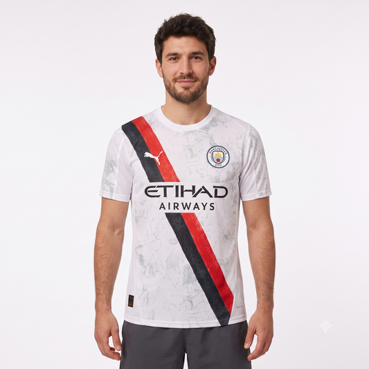 Manchester City Away 25/26 Jogador Puma  - Branca