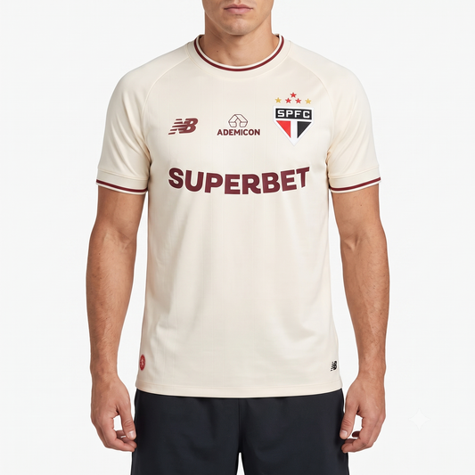 São Paulo Third 26/27 Jogador New Balance  - Bege