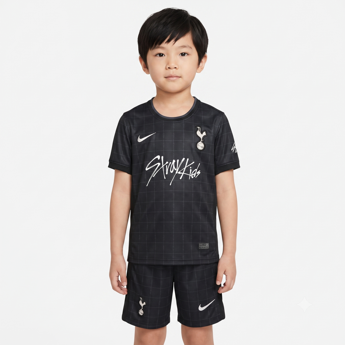 Kit Infantil Tottenham Treino 25/26 Nike - Preto