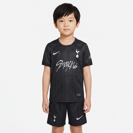 Kit Infantil Tottenham Treino 25/26 Nike - Preto