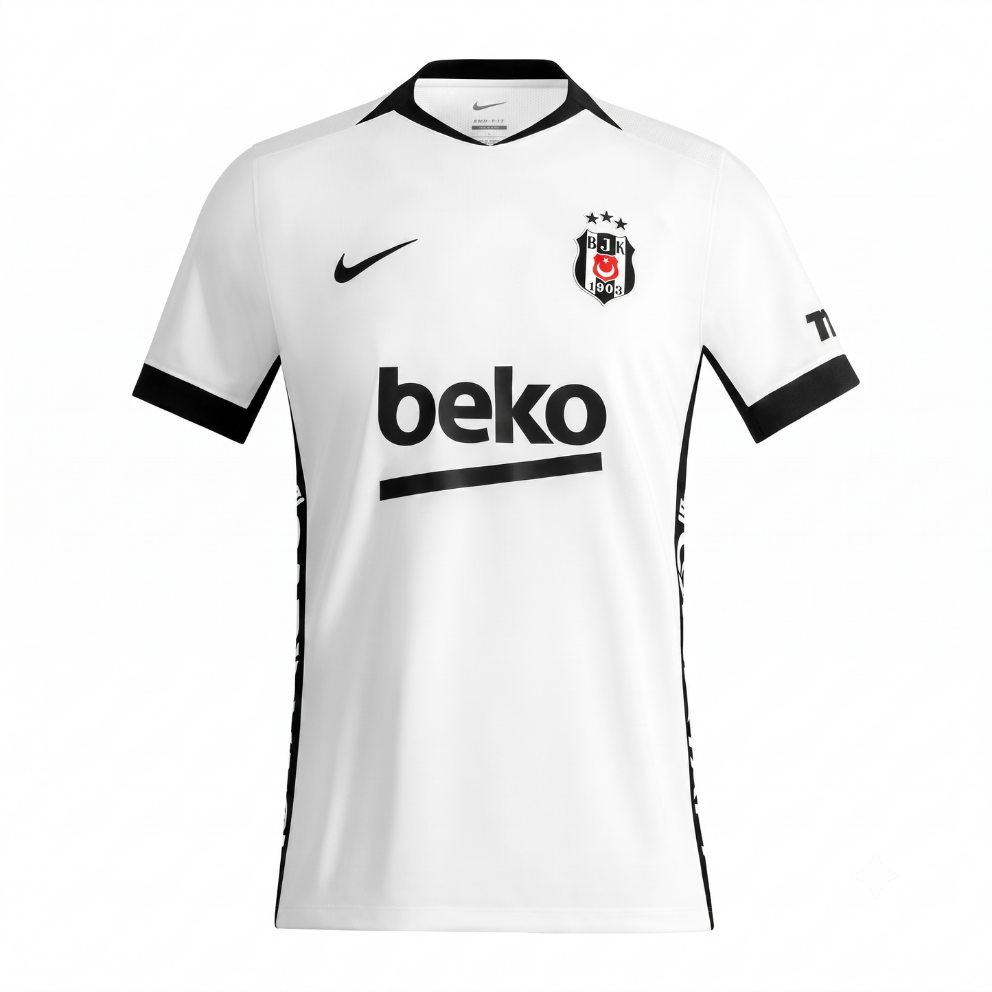 Beşiktaş Home 26/27 Torcedor Nike Masculina - Branca