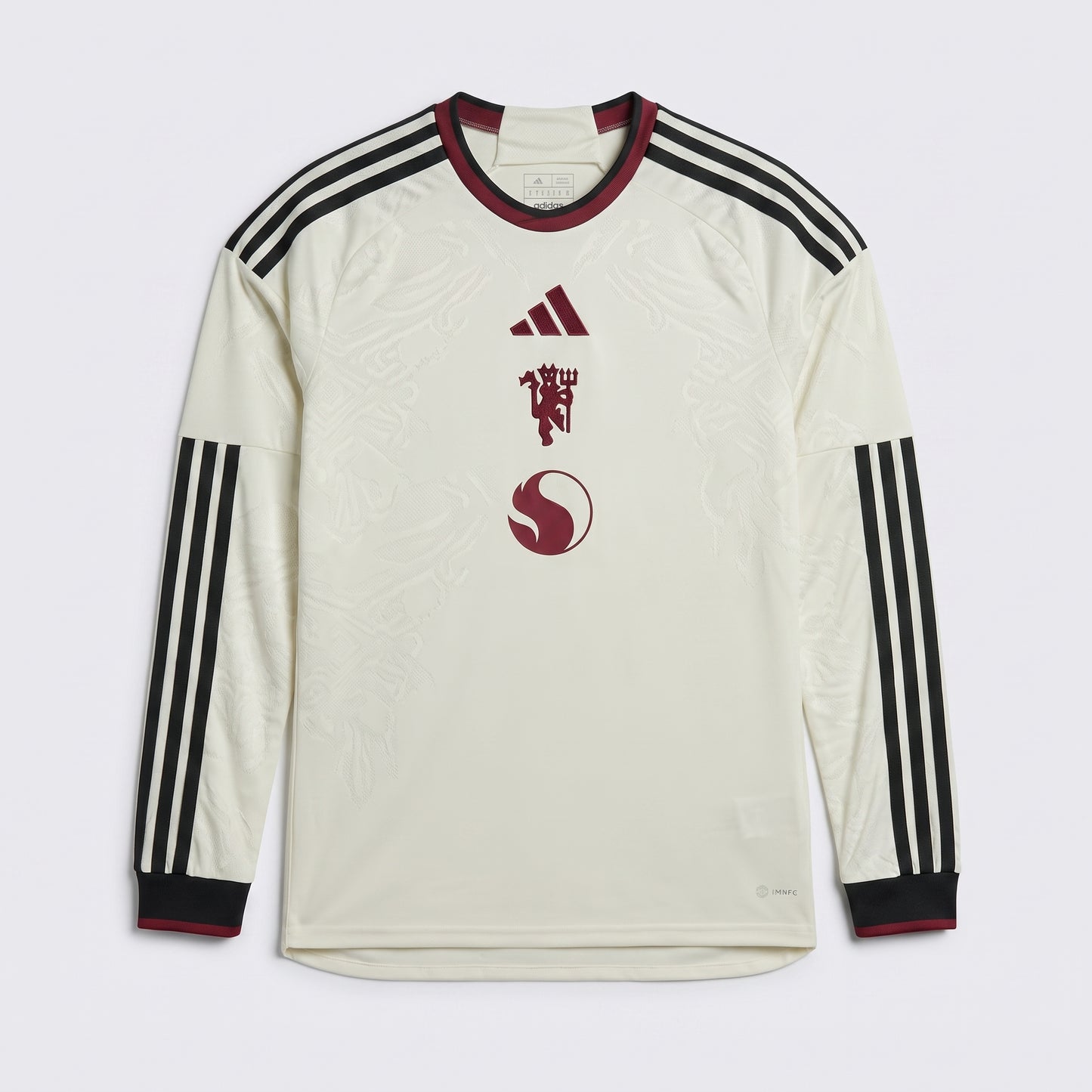 Manchester United Third 26/27 Manga Longa Torcedor Adidas - Branca