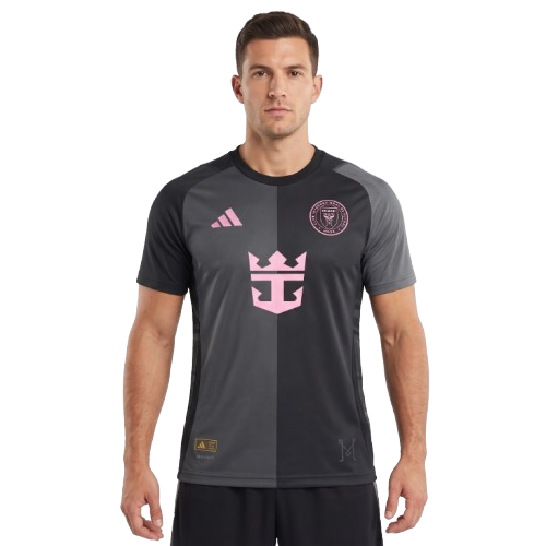 Inter Miami Away 25/26 Jogador Adidas - Preto