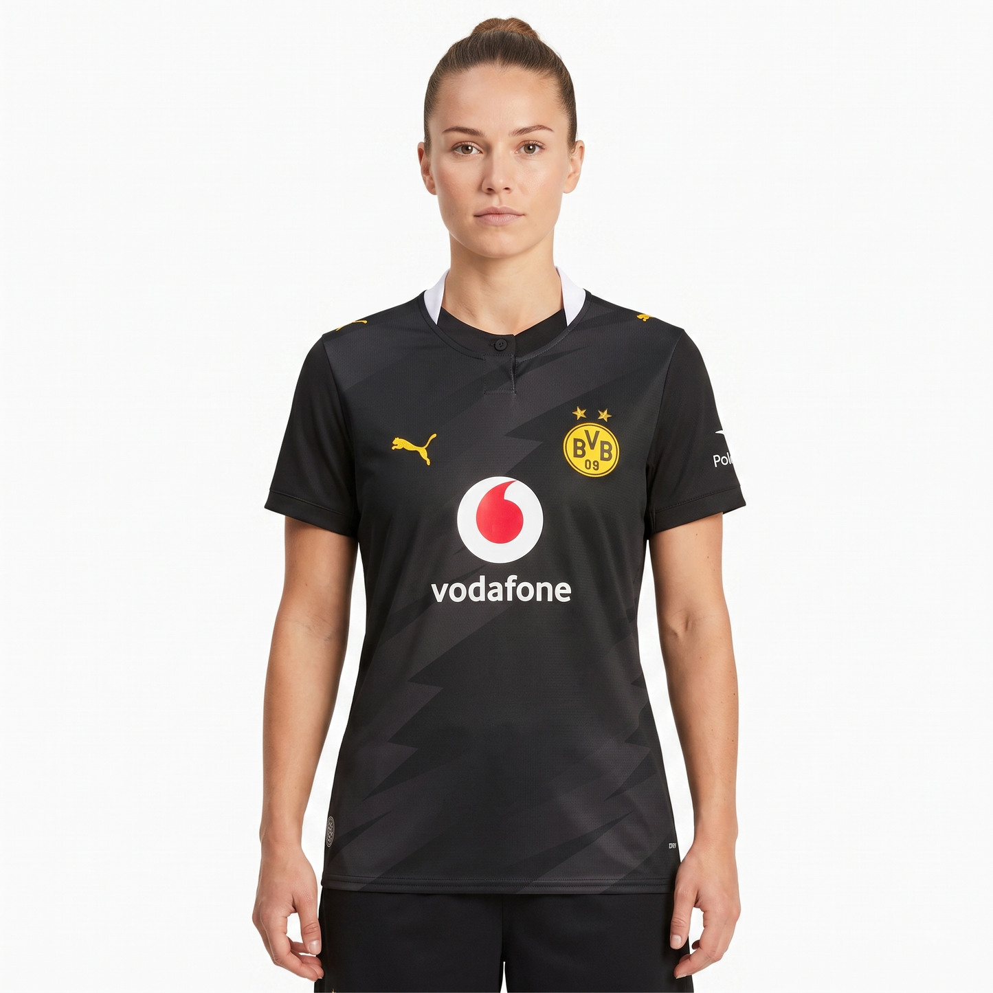 Borussia Dortmund Away 26/27 Feminina Puma - Preta