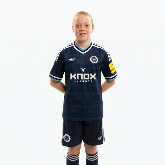 Kit Infantil Newcastle Away 26/27 - Azul Escuro