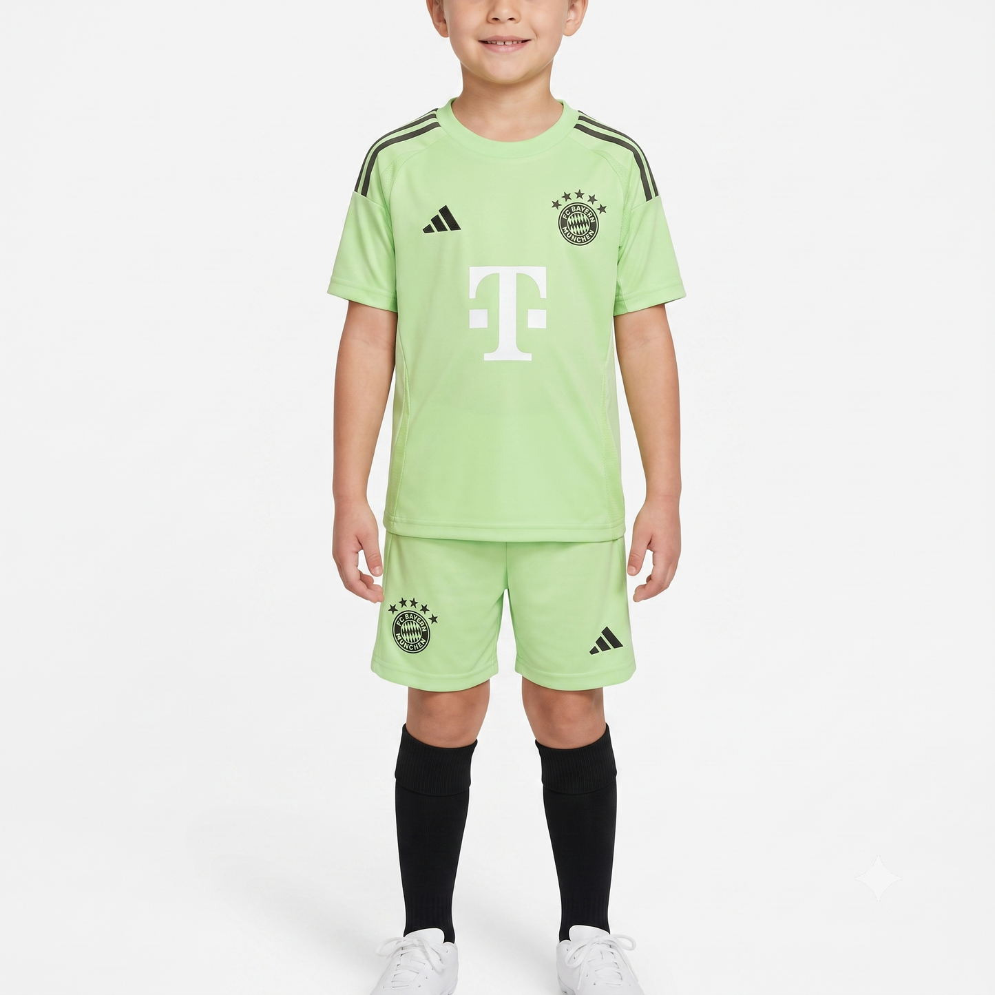 Kit Infantil Bayern de Munique Goleiro 25/26 - Verde