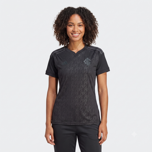 Internacional Third 25/26 Adidas Feminino -  Preto