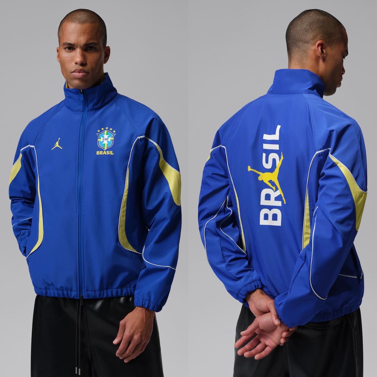 Jaqueta Brasil Jordan - Azul