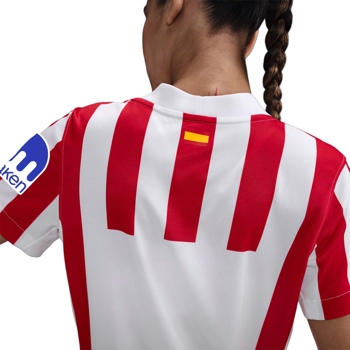 Atlético de Madrid Home 25/26 Feminina Nike - Branca e Vermelha